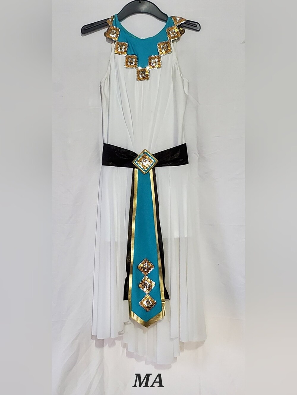 Revolution Dancewear Med Adult Sequin Embellished Costume Egyption
